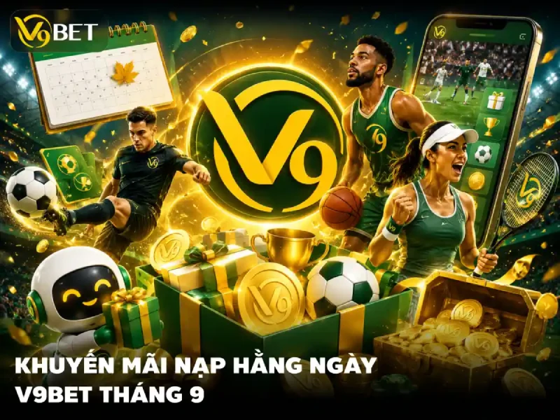 Khuyến mãi nạp thể thao V9BET tháng 9-2026